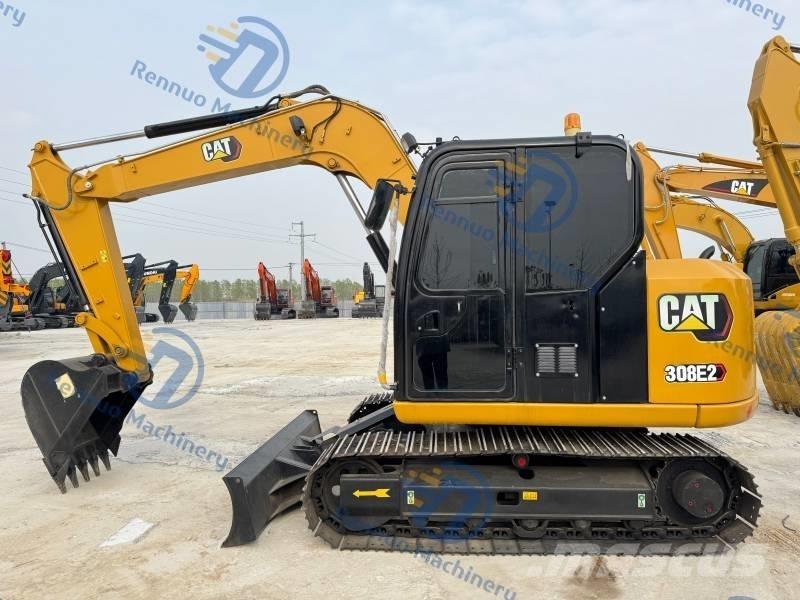 CAT 308 E 2 CR Kāpurķēžu ekskavatori