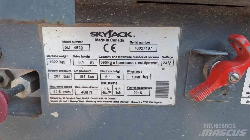 SkyJack SJIII4620 Šķerveida pacēlāji