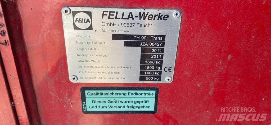 Fella TH901 trans Grābekļi un siena ārdītāji