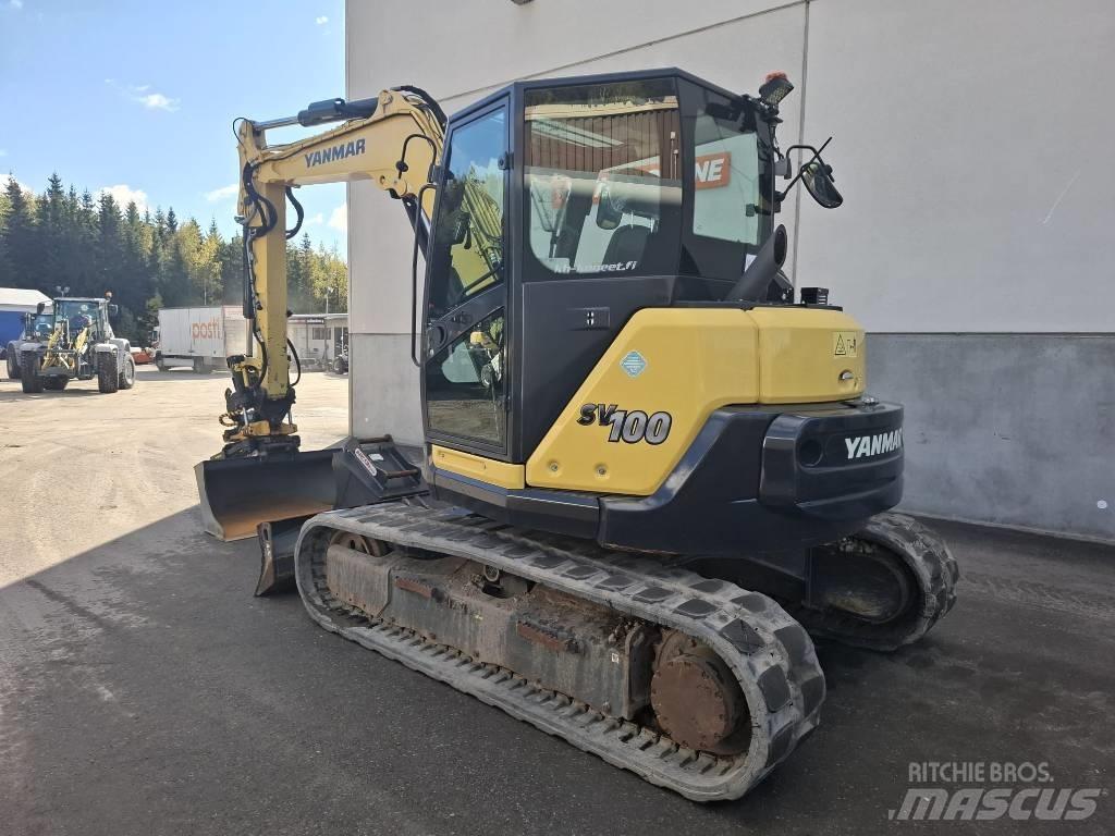 Yanmar SV 100-2A Vidēja lieluma ekskavatori 7 t - 12 t