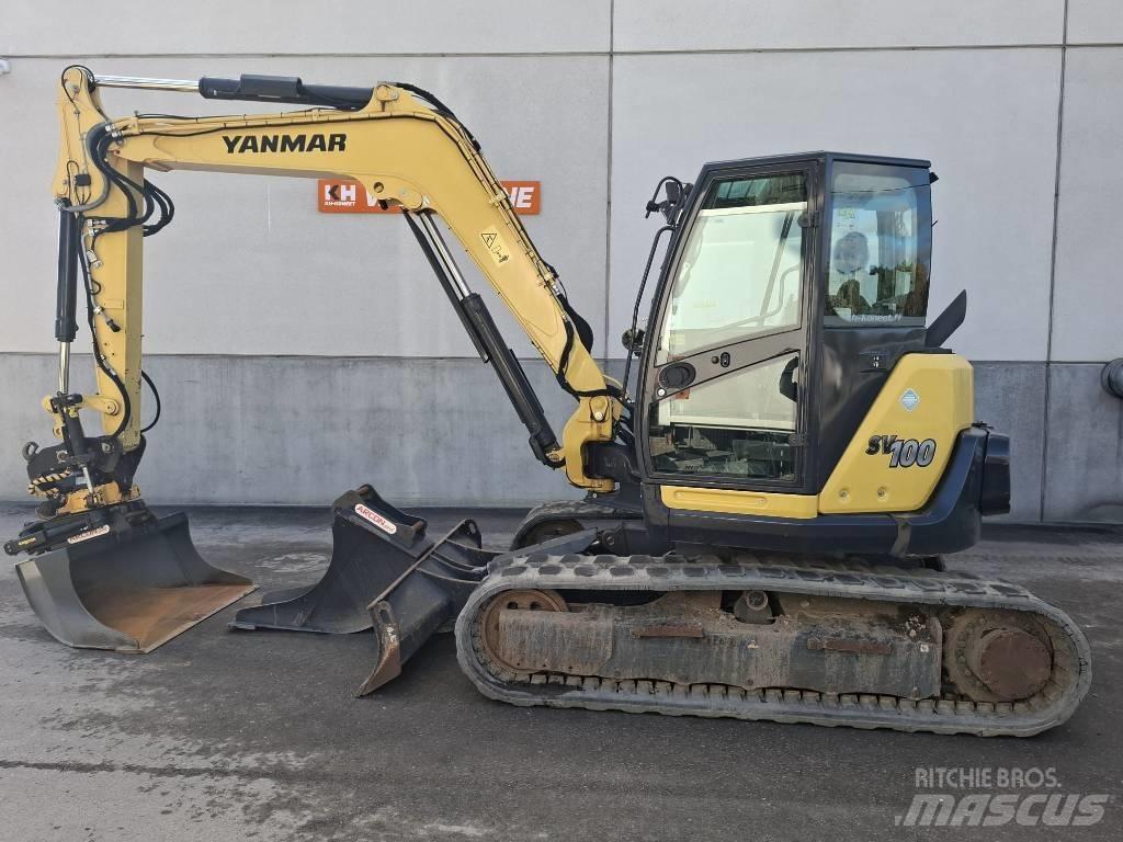 Yanmar SV 100-2A Vidēja lieluma ekskavatori 7 t - 12 t