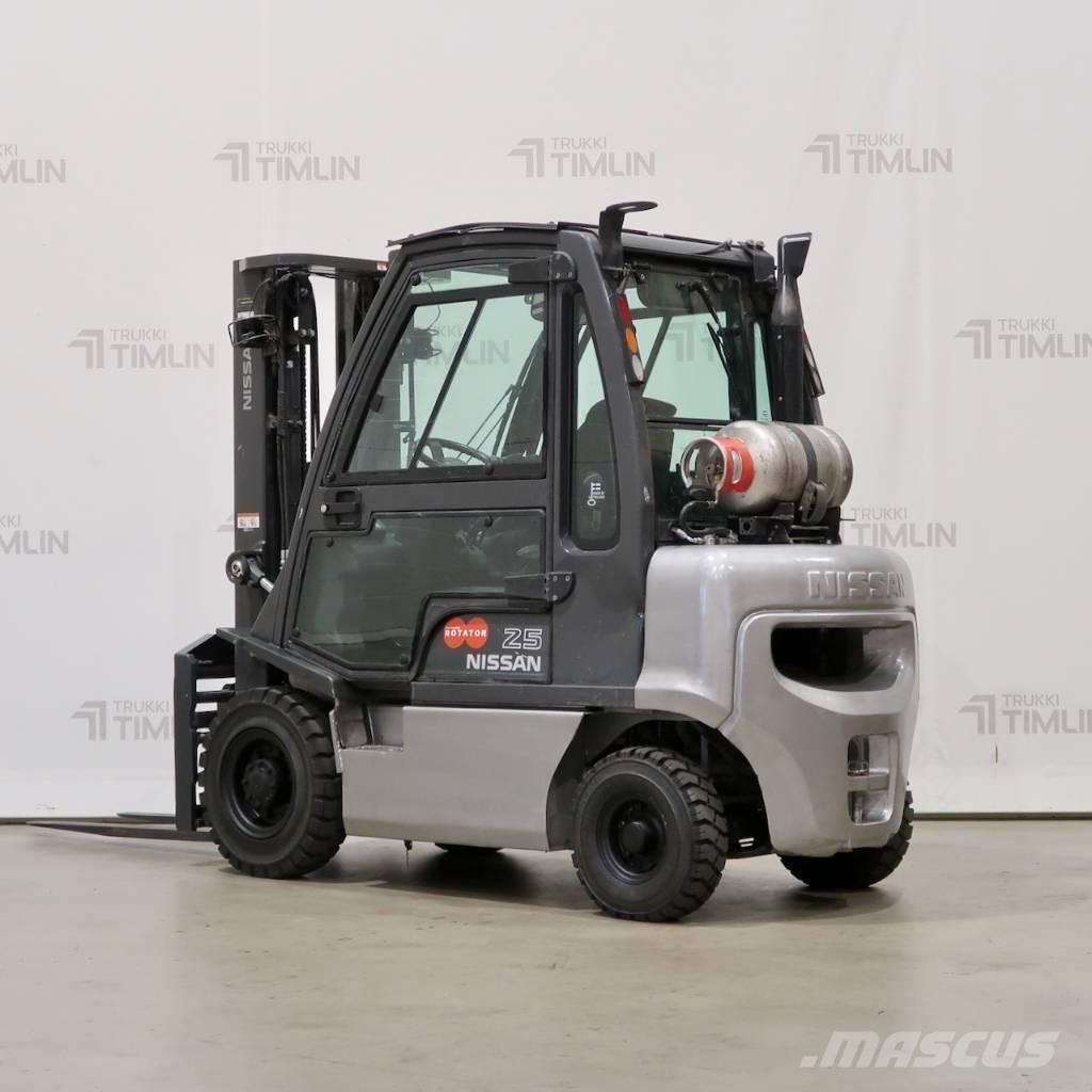 Nissan U1D2A25LO LPG tehnika
