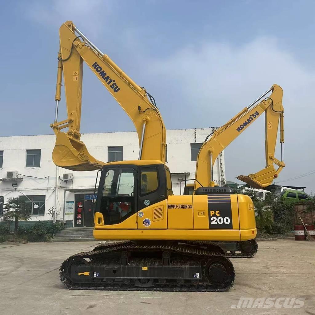 Komatsu PC 200-7 Kāpurķēžu ekskavatori