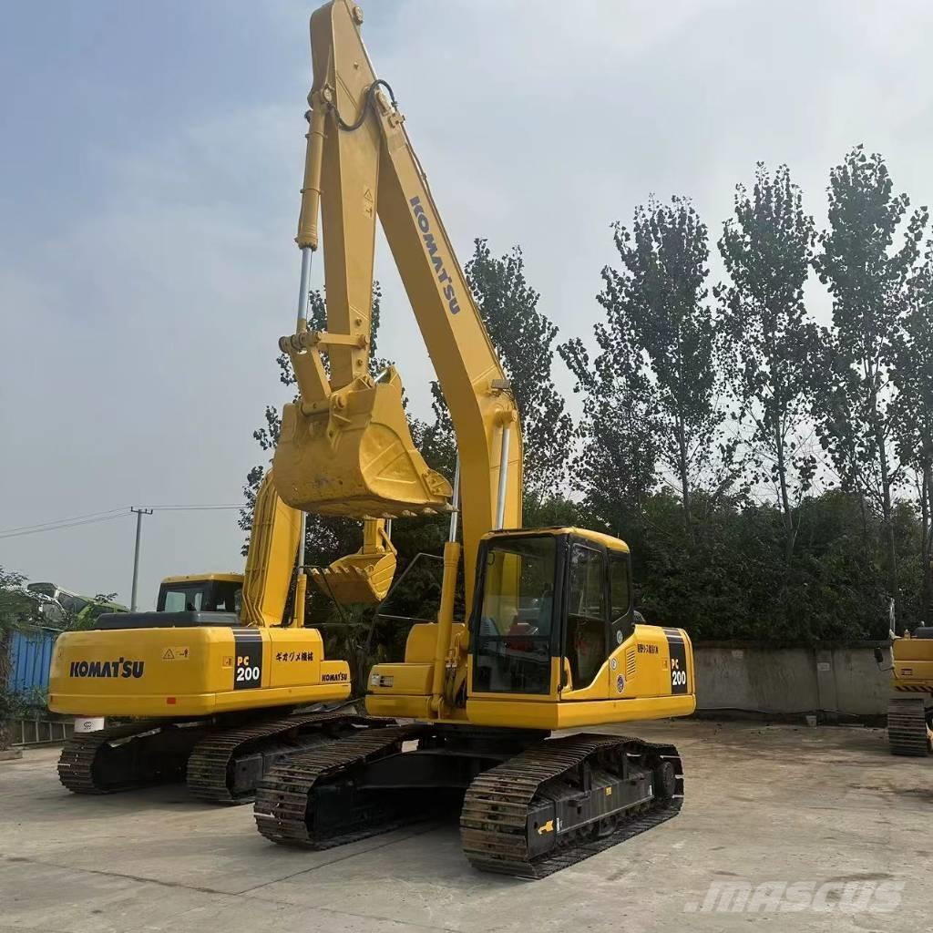 Komatsu PC 200-7 Kāpurķēžu ekskavatori