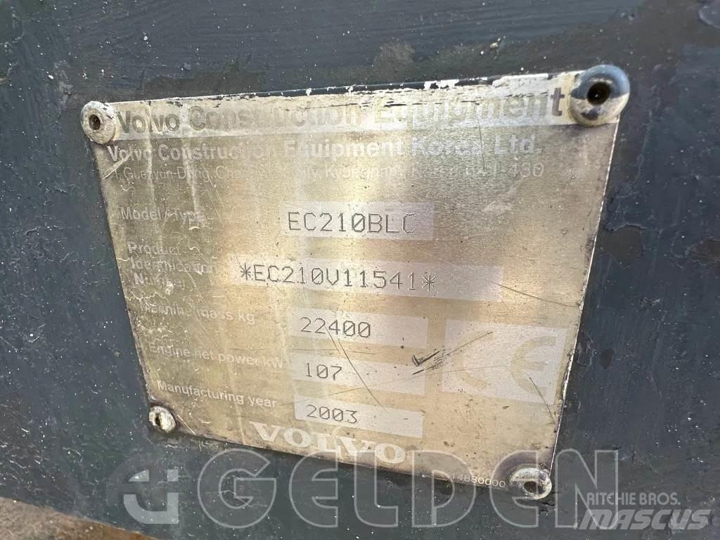 Volvo EC210BLC Kāpurķēžu ekskavatori