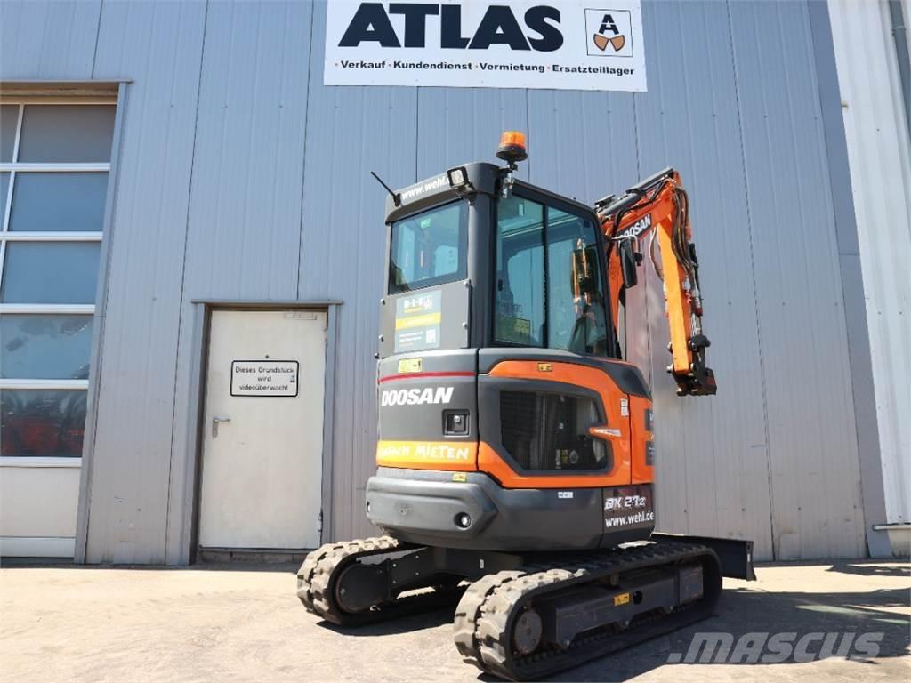 Doosan DX27Z-7 Mini ekskavatori < 7 t