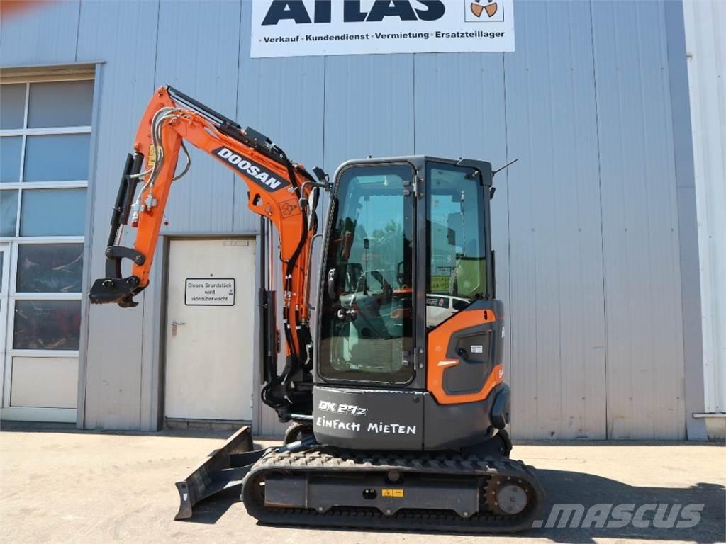 Doosan DX27Z-7 Mini ekskavatori < 7 t