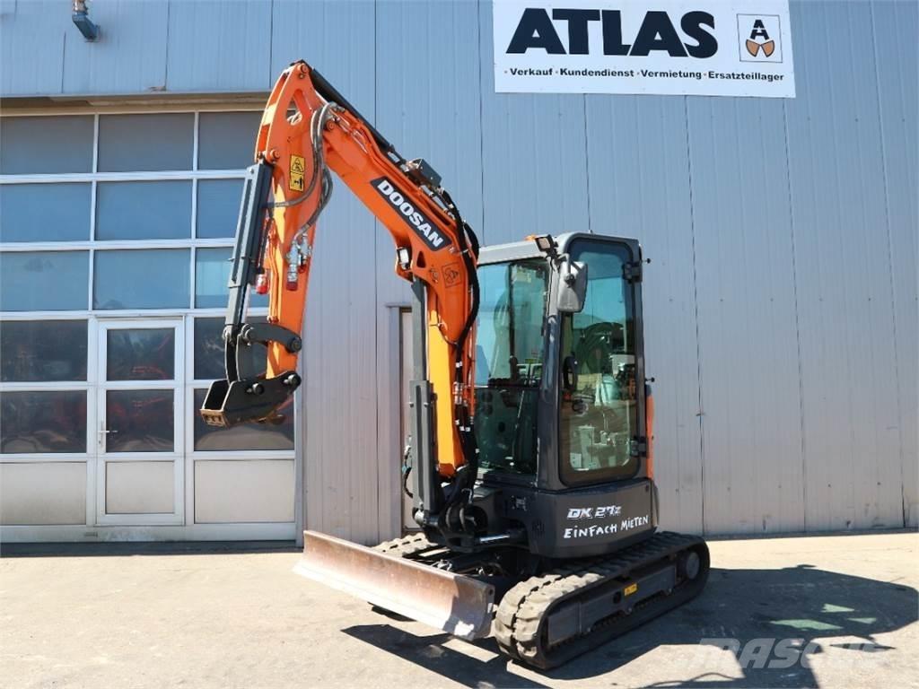 Doosan DX27Z-7 Mini ekskavatori < 7 t