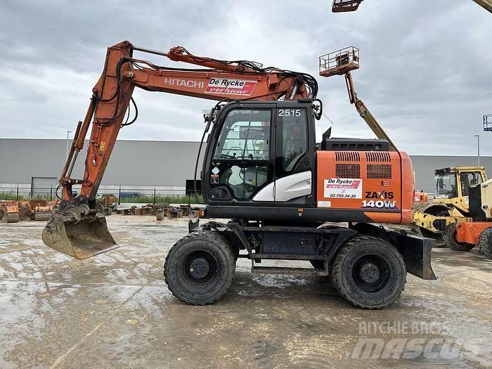 Hitachi ZX140W-6 Ekskavatori uz riteņiem