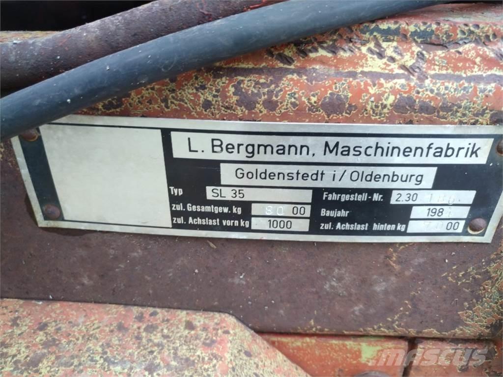 Bergmann SL 35 Savācējpiekabes