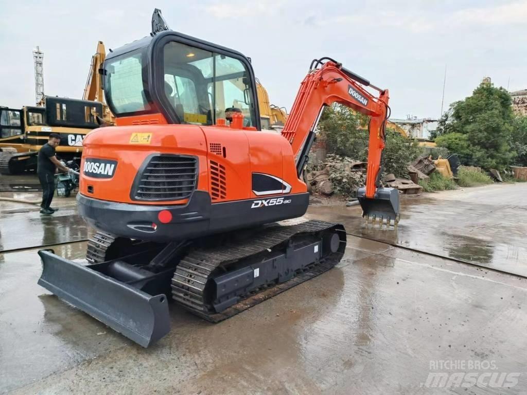 Doosan DX 55 Mini ekskavatori < 7 t