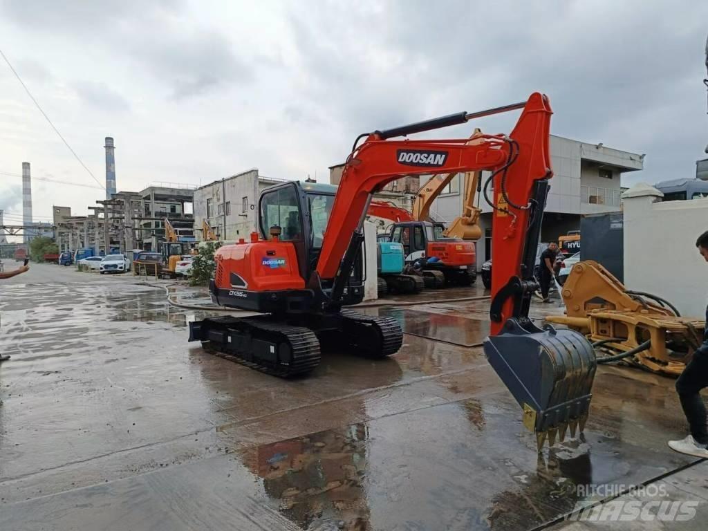 Doosan DX 55 Mini ekskavatori < 7 t