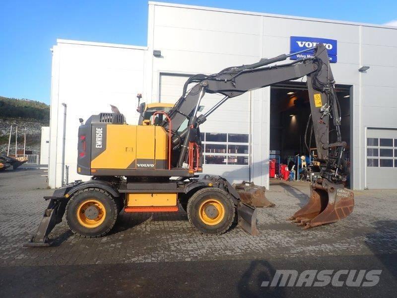 Volvo EWR 150 E Ekskavatori uz riteņiem