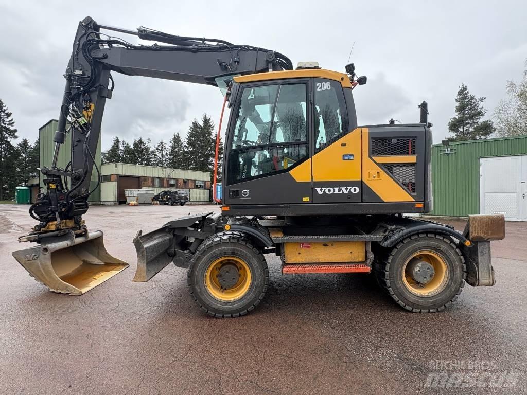 Volvo EWR 150 E Ekskavatori uz riteņiem