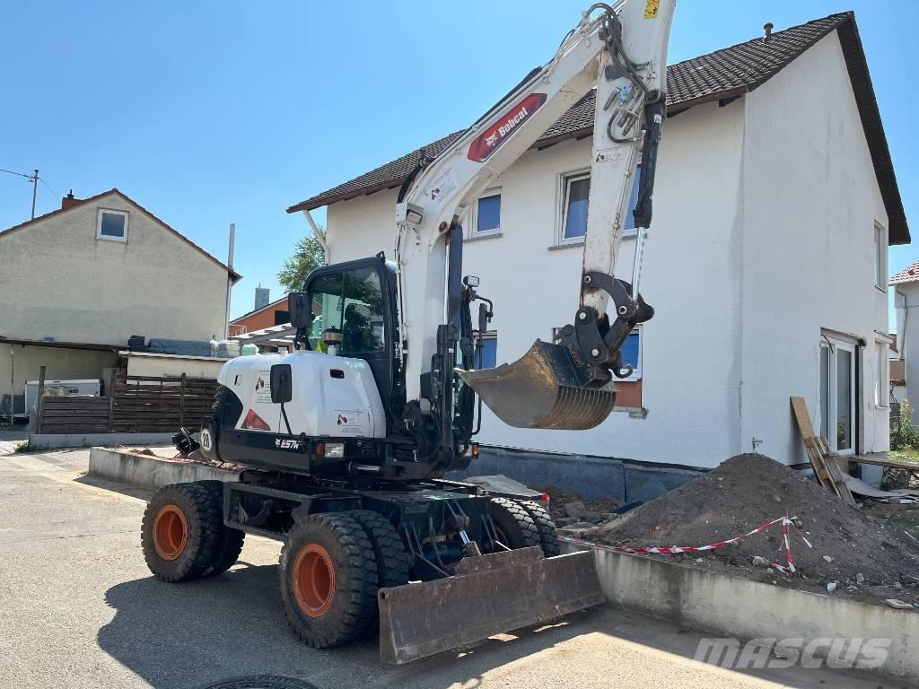 Bobcat E 57 W Ekskavatori uz riteņiem