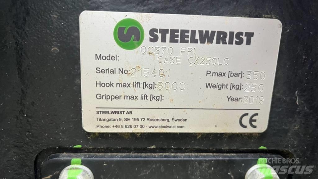 Steelwrist S70 Ātrie savienotāji
