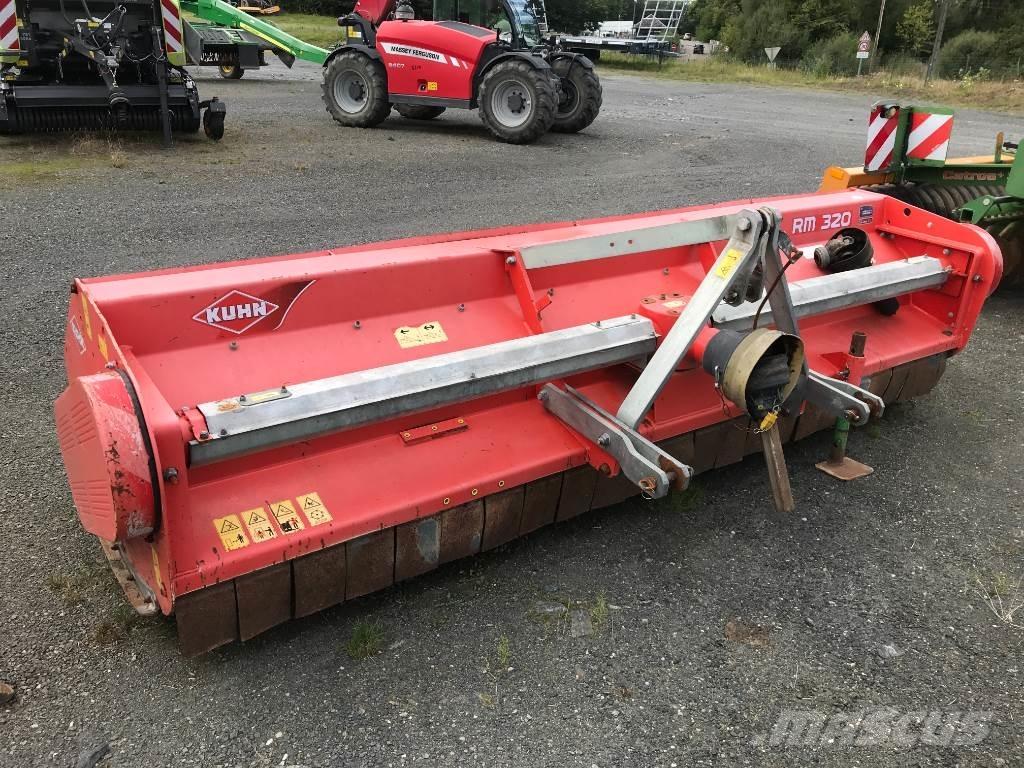 Kuhn RM 320 Drupinātāji