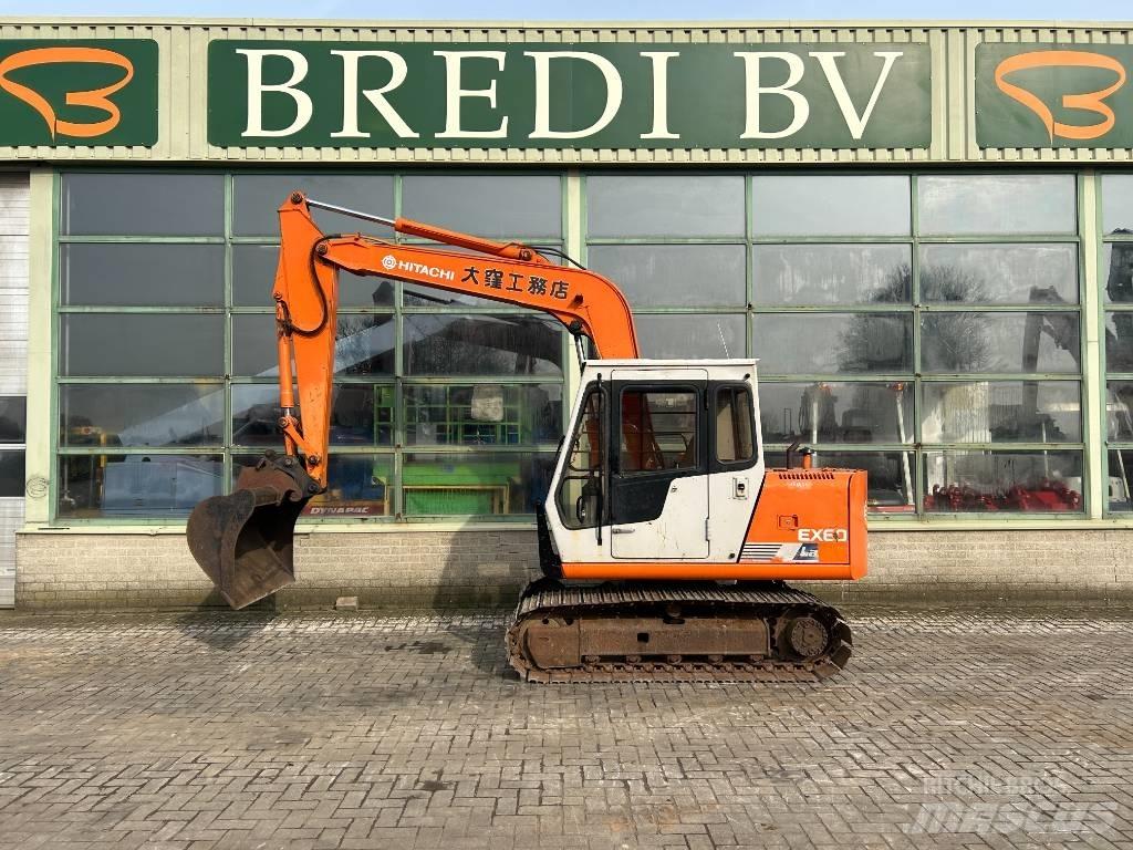 Hitachi EX 60 Kāpurķēžu ekskavatori
