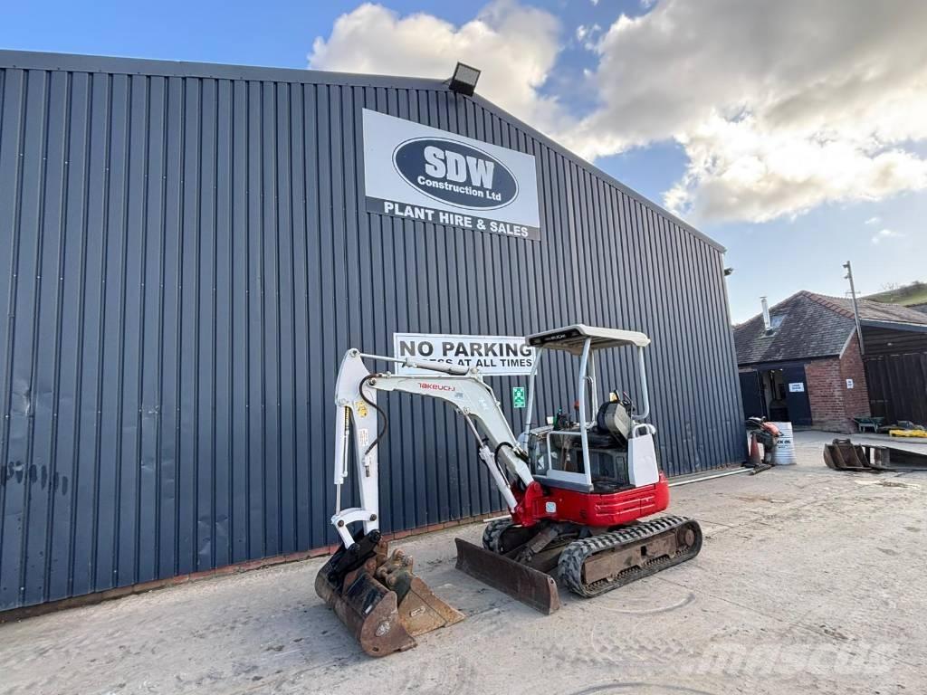 Takeuchi TB 23 R Mini ekskavatori < 7 t