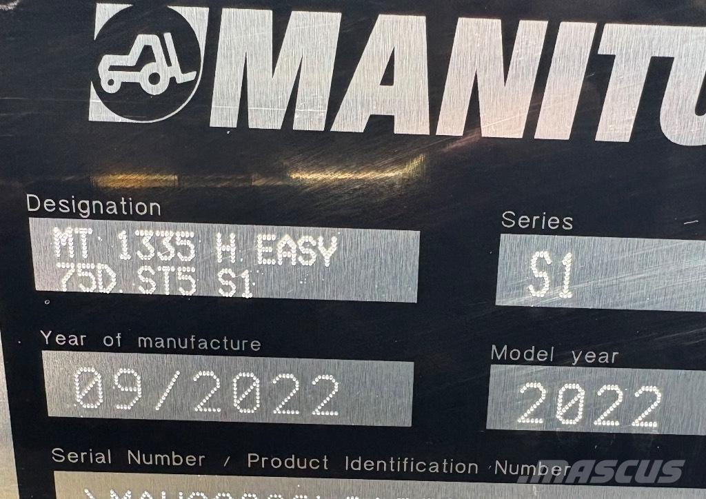 Manitou MT 1335 Teleskopiskie manipulatori