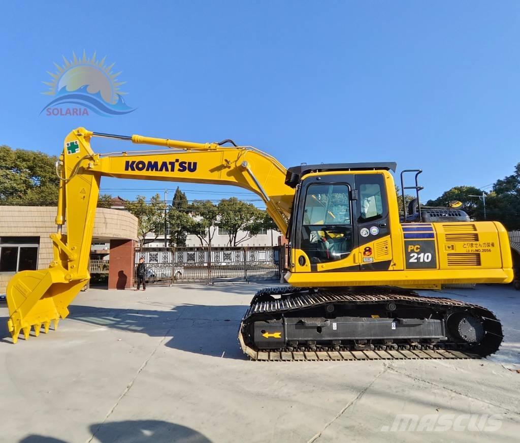 Komatsu PC 210-8 Kāpurķēžu ekskavatori