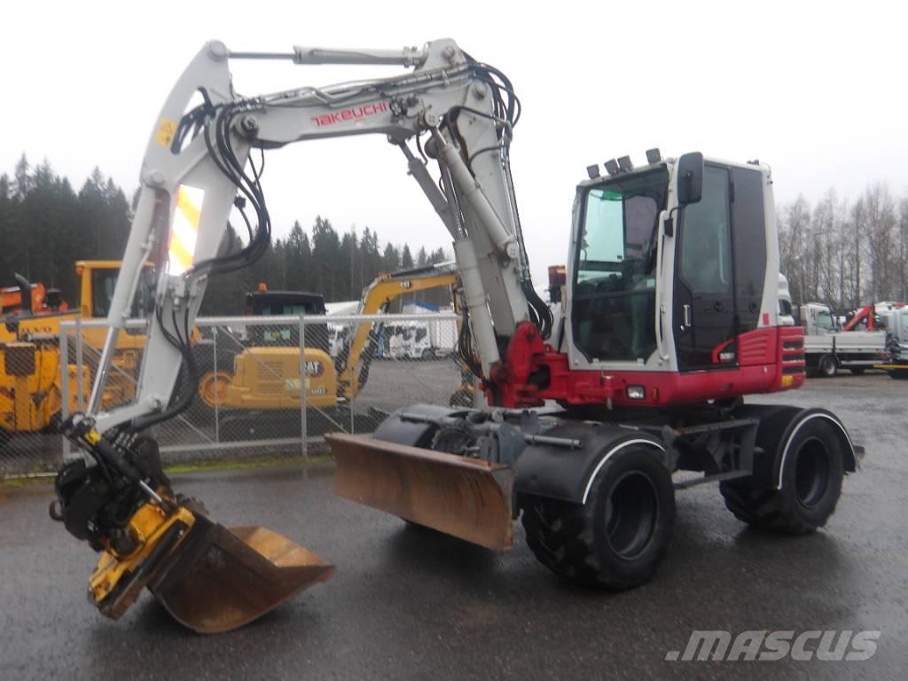 Takeuchi TB 295 W Ekskavatori uz riteņiem