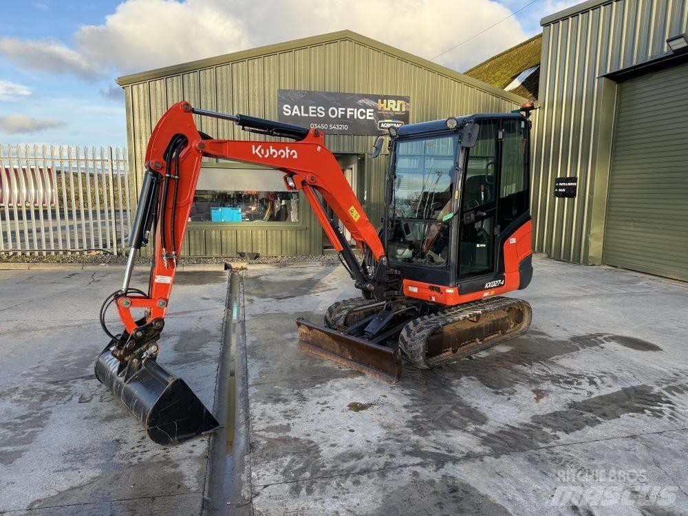 Kubota KX 027 Mini ekskavatori < 7 t