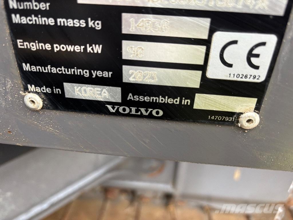 Volvo EC 140 E Kāpurķēžu ekskavatori