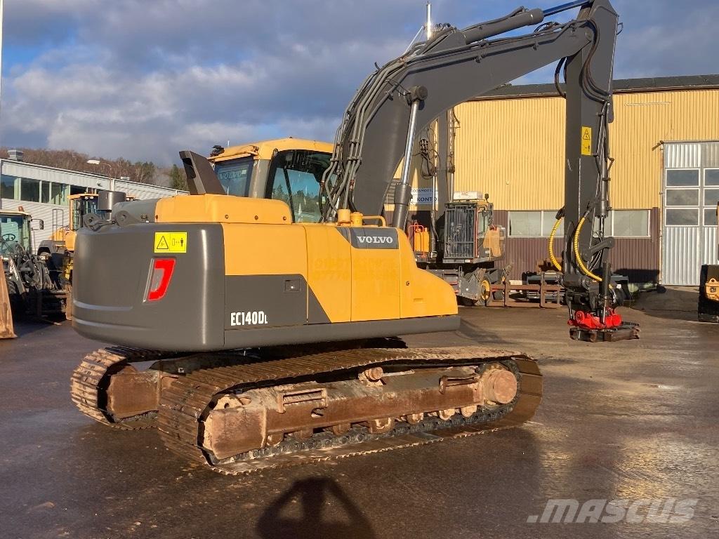 Volvo EC 140 DL Kāpurķēžu ekskavatori