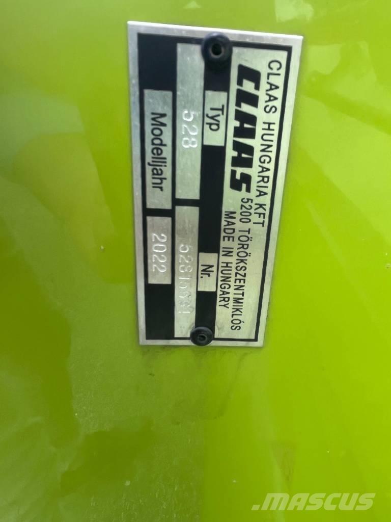 CLAAS CERIO 770 Ražas novākšanas galvas