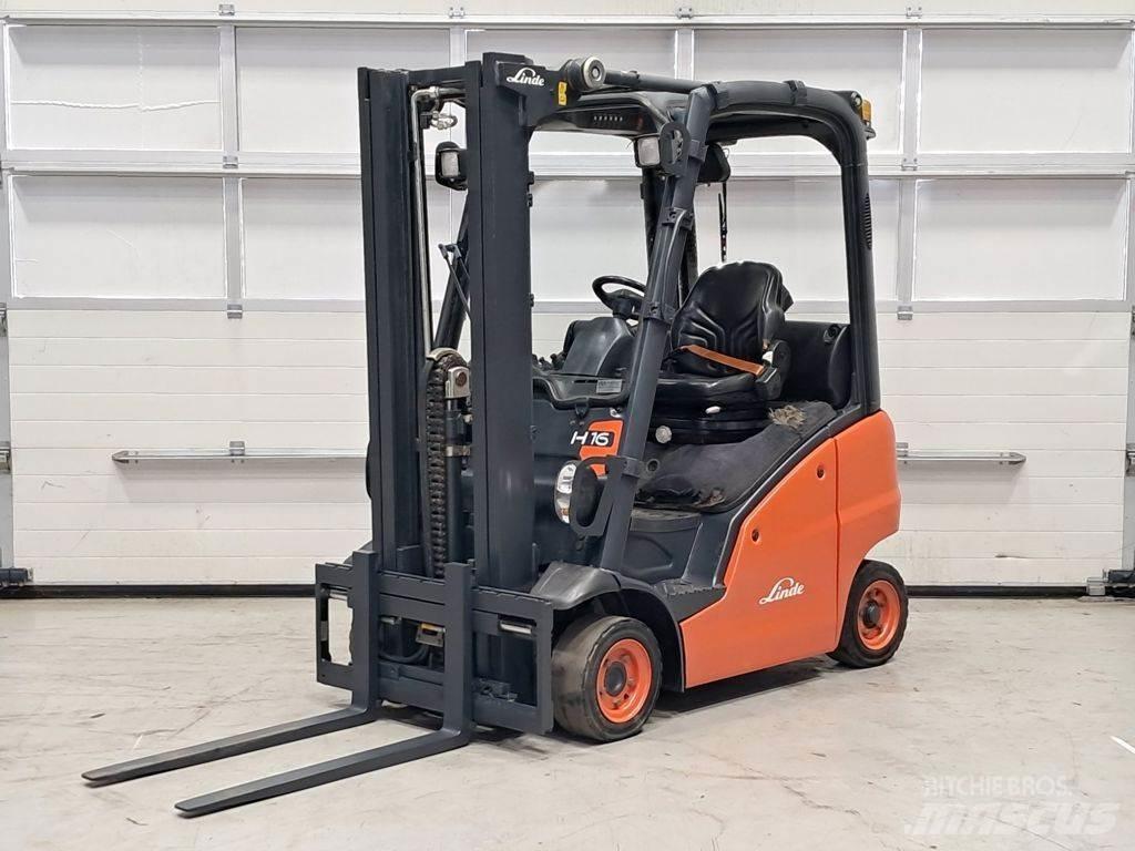 Linde H16D Tehnika ar dīzeļa dzinēju