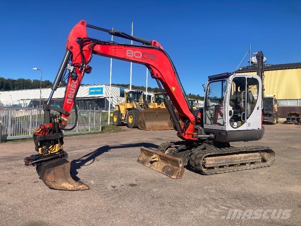 Neuson 8003 RD Vidēja lieluma ekskavatori 7 t - 12 t