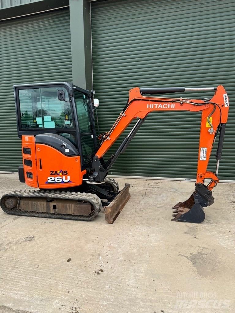 Hitachi 26U-6 CR Mini ekskavatori < 7 t