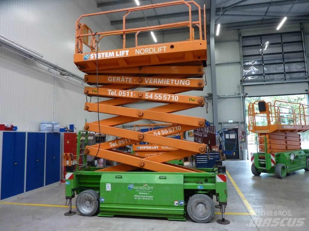 HAB S 175 12 E2WD Šķerveida pacēlāji