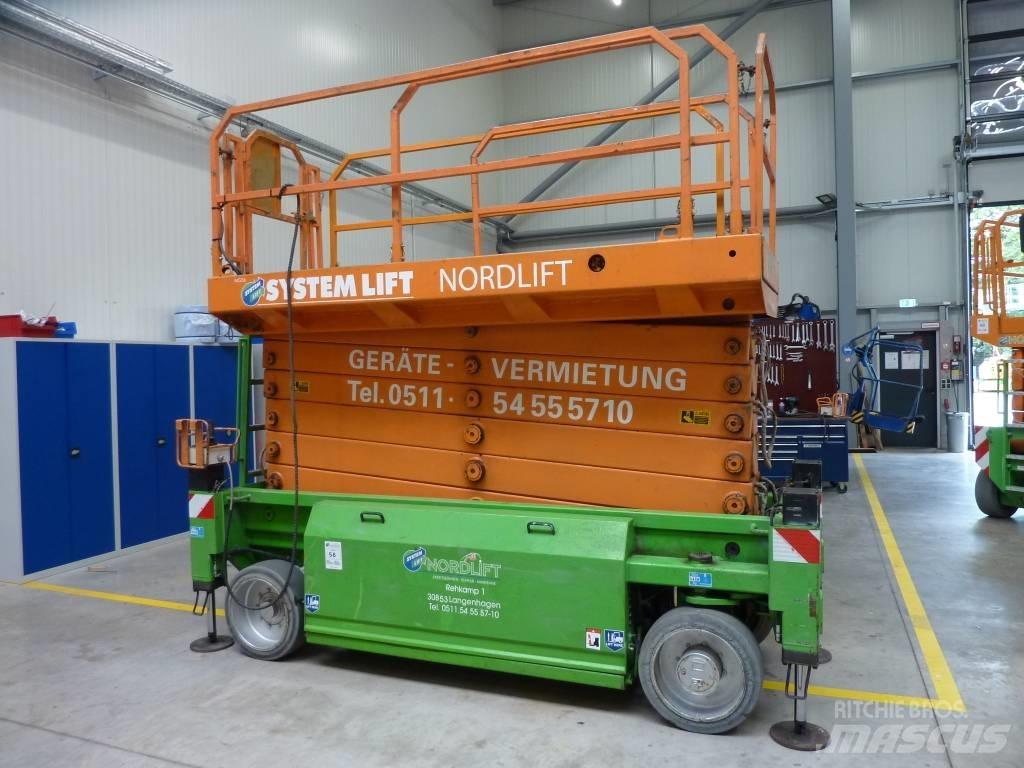 HAB S 175 12 E2WD Šķerveida pacēlāji