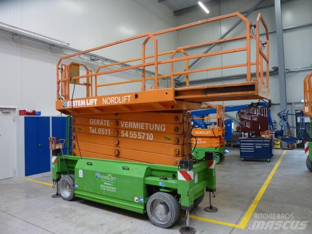 HAB S 175 12 E2WD Šķerveida pacēlāji
