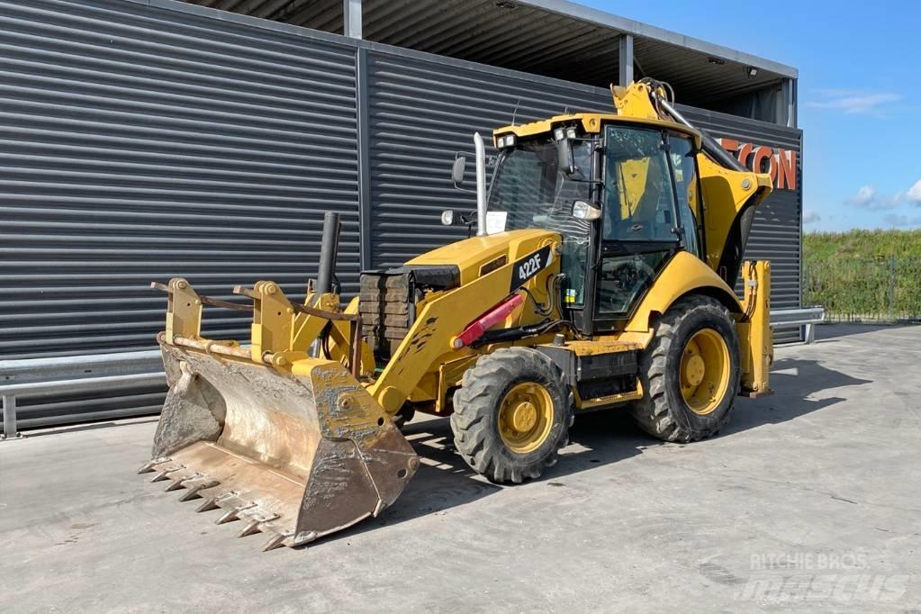 CAT 422 F TURBO Ekskavatori-iekrāvēji