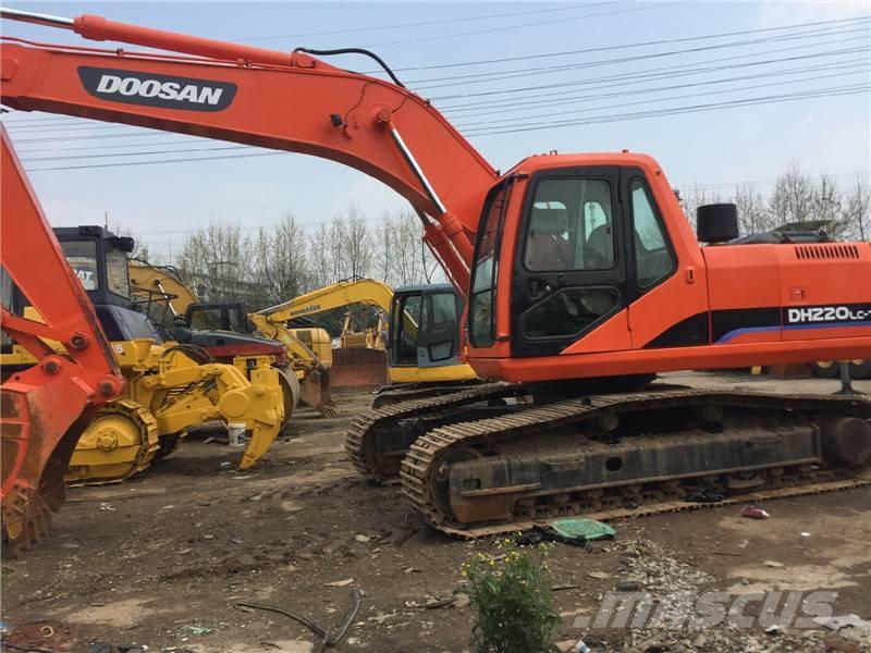 Doosan dh220lc-7 Kāpurķēžu ekskavatori