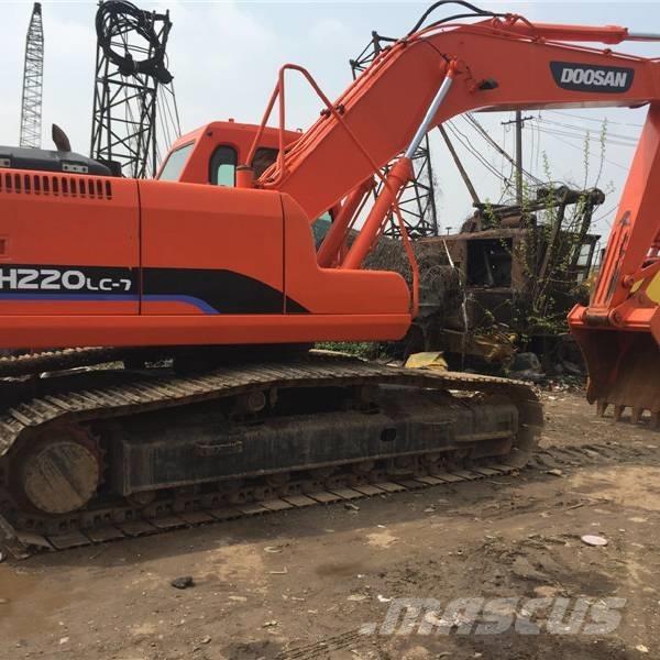 Doosan dh220lc-7 Kāpurķēžu ekskavatori