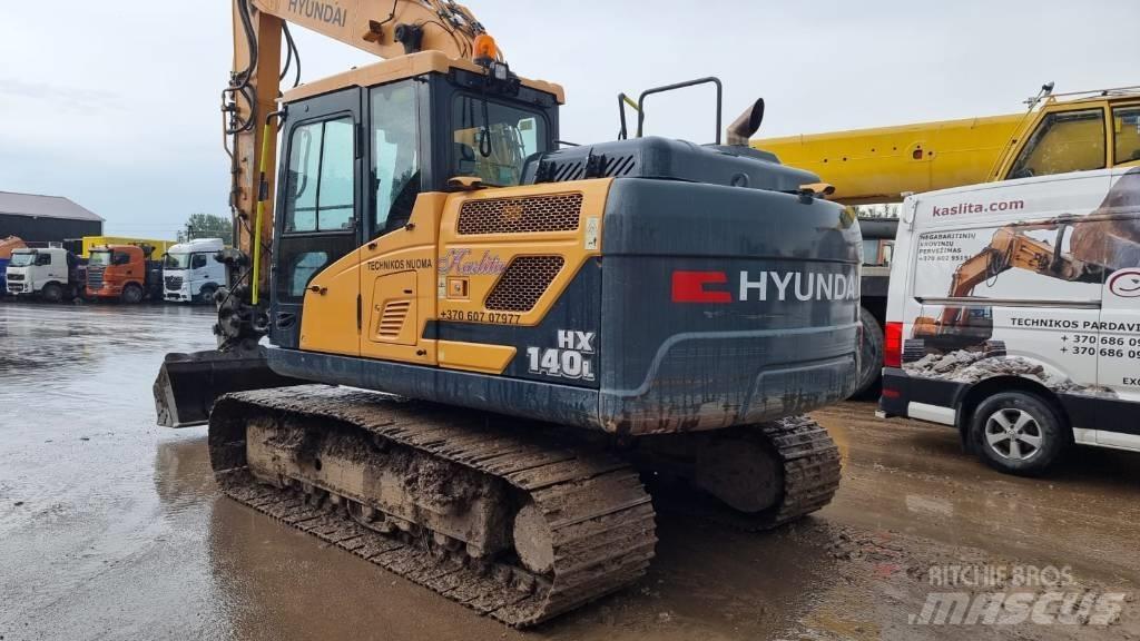 Hyundai HX 140 L Kāpurķēžu ekskavatori