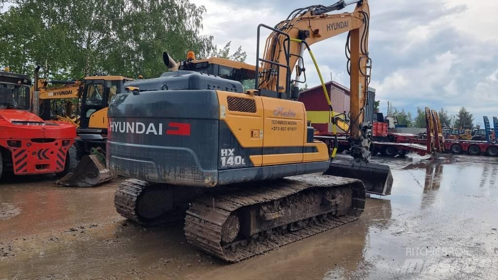 Hyundai HX 140 L Kāpurķēžu ekskavatori