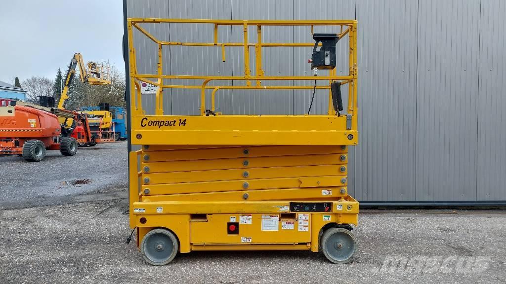 Haulotte Compact 14 Šķerveida pacēlāji
