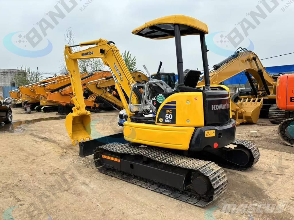 Komatsu PC 50 Kāpurķēžu ekskavatori