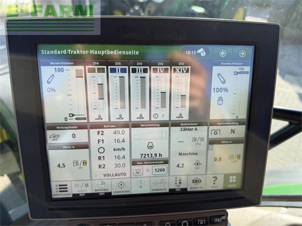 John Deere 6155r Traktori