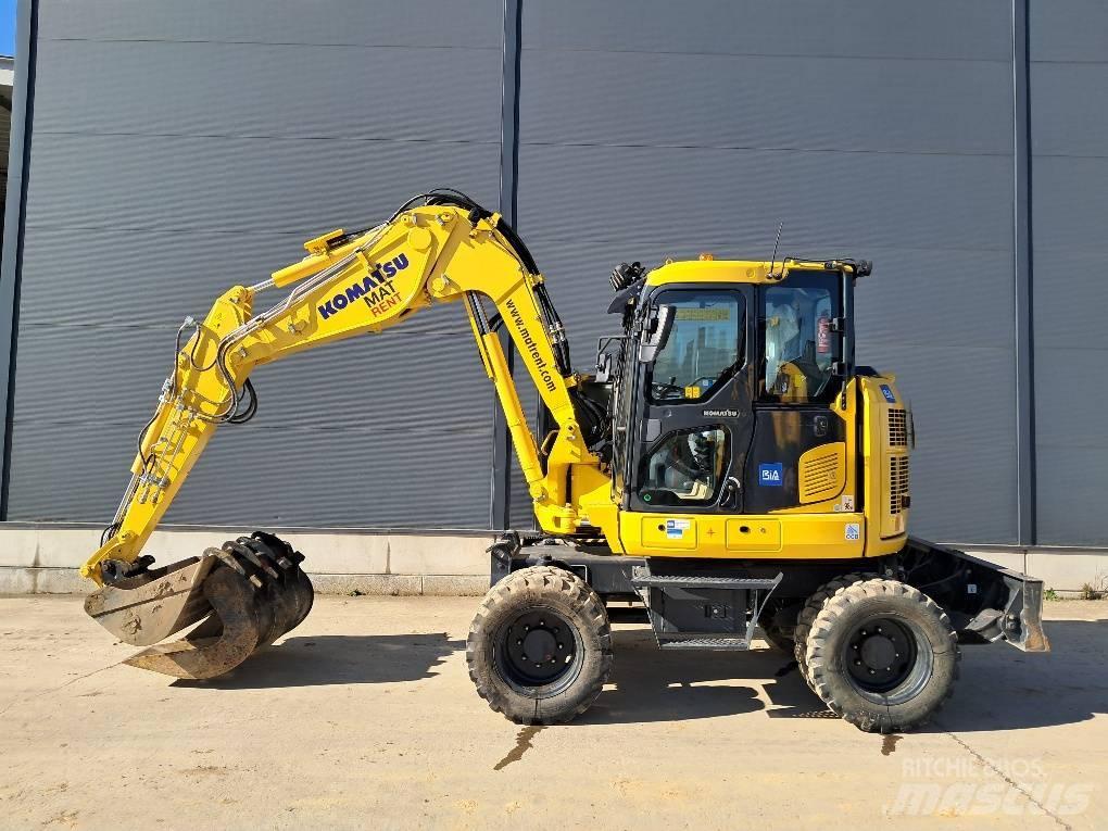 Komatsu PW98MR-11E0 Ekskavatori uz riteņiem