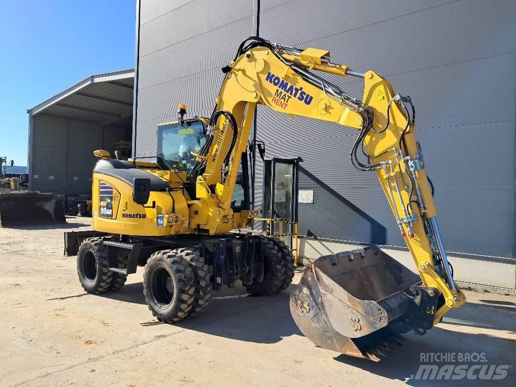 Komatsu PW98MR-11E0 Ekskavatori uz riteņiem
