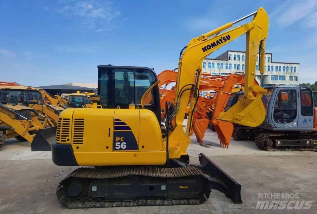 Komatsu PC 56 Kāpurķēžu ekskavatori