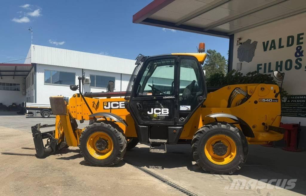 JCB 540-170 Teleskopiskie manipulatori