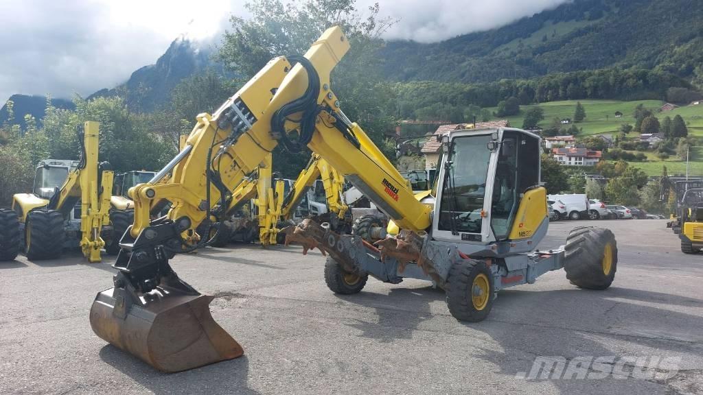 Menzi Muck M520 Ekskavatori uz riteņiem