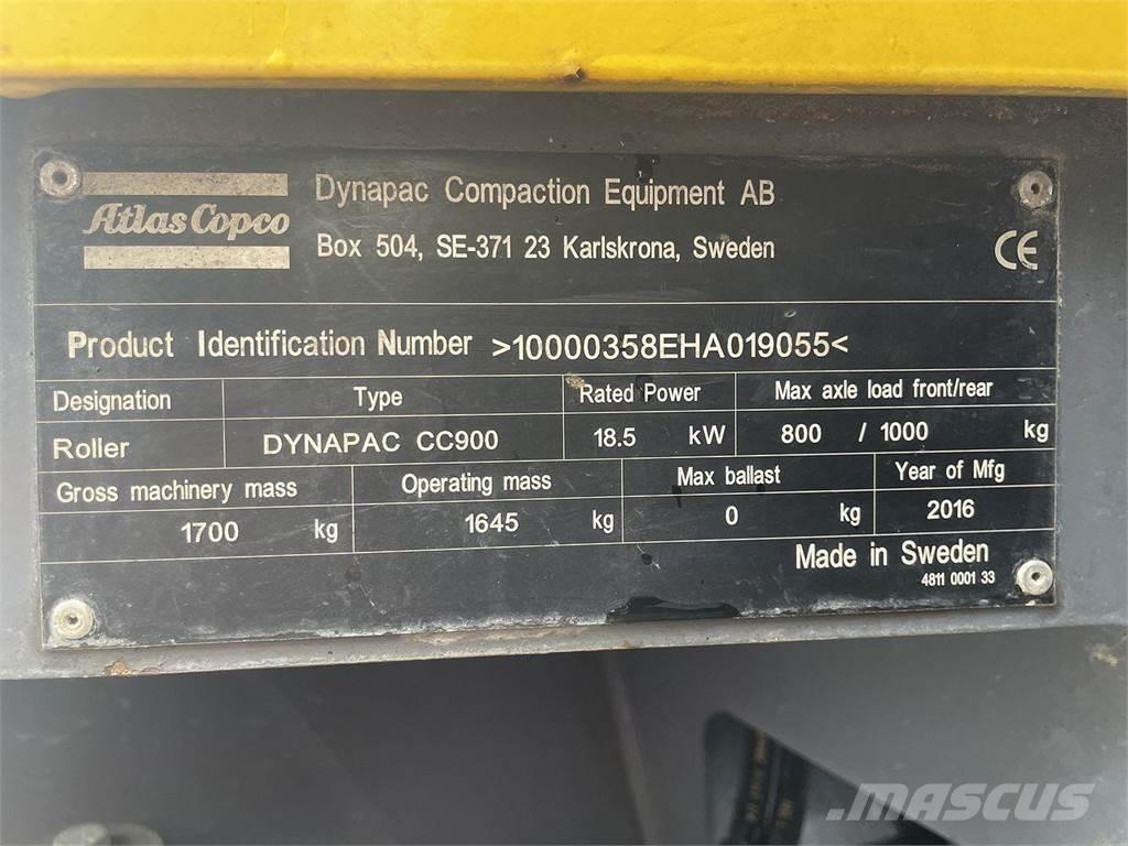 Atlas Copco CC900 Veltņi